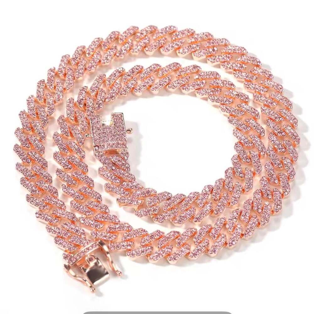 Rose Gold Cuban Link Chain F 9 A 1